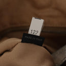 Miu Miu Hand Bag Leather 2way Champagne Gold Silver Auth 146159-12