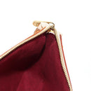 LOUIS VUITTON Multicolor Pochette Accessoires Pouch White M92649 LV Auth 146161A-23