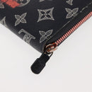 LOUIS VUITTON Ink Upside Down Zippy Organizer NM Wallet Navy M62931 Auth 146162-11
