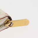 LOUIS VUITTON Monogram Multicolor Zippy Wallet Wallet White M60241 Auth 146163-8