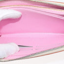 LOUIS VUITTON Monogram Multicolor Zippy Wallet Wallet White M60241 Auth 146163-18