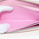 LOUIS VUITTON Monogram Multicolor Zippy Wallet Wallet White M60241 Auth 146163-19