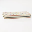 LOUIS VUITTON Monogram Multicolor Zippy Wallet Wallet White M60241 Auth 146163-5