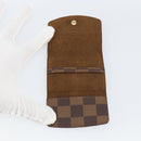 LOUIS VUITTON Damier Ebene Cuff Case LV Auth 146166-8