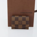 LOUIS VUITTON Damier Ebene Cuff Case LV Auth 146166-12