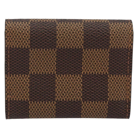 LOUIS VUITTON Damier Ebene Cuff Case LV Auth 146166