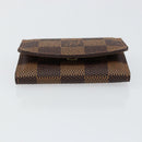 LOUIS VUITTON Damier Ebene Cuff Case LV Auth 146166-6