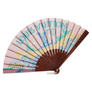 LOUIS VUITTON Fan Japanese Fan Pleated Pink GI1423 LV Auth 146167M-1