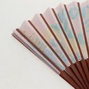 LOUIS VUITTON Fan Japanese Fan Pleated Pink GI1423 LV Auth 146167M-10