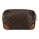 LOUIS VUITTON Monogram Compiegne 28 Clutch Bag M51845 LV Auth 146169-2