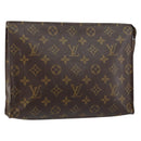 LOUIS VUITTON Monogram Poche Toilette 26 Pouch M47542 LV Auth 146170-1