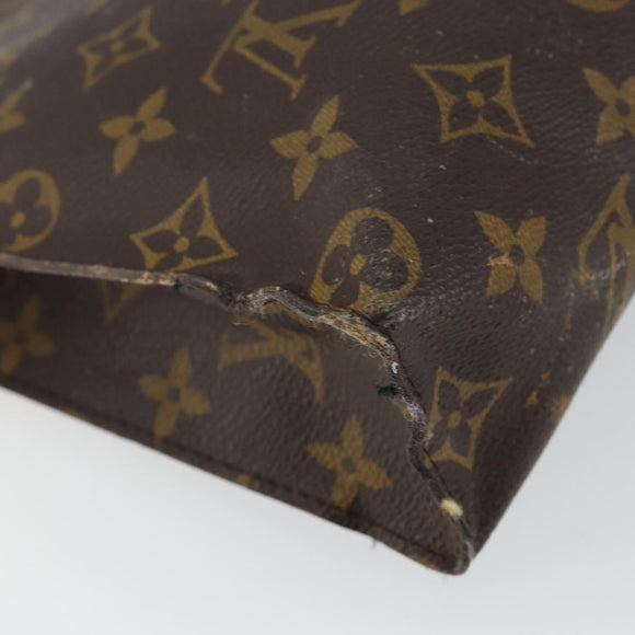 LOUIS VUITTON Monogram Poche Toilette 26 Pouch M47542 LV Auth 146170