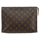LOUIS VUITTON Monogram Poche Toilette 26 Pouch M47542 LV Auth 146170-13