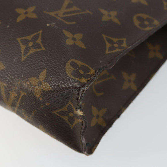 LOUIS VUITTON Monogram Poche Toilette 26 Pouch M47542 LV Auth 146170