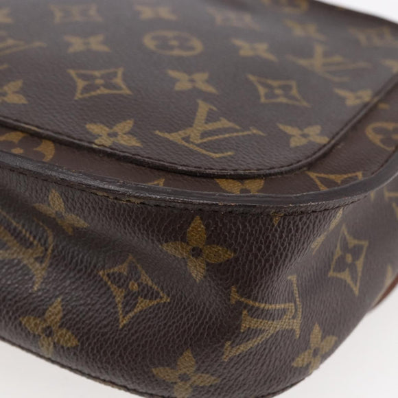 LOUIS VUITTON Monogram Monogram Saint Cloud GM Shoulder Bag M51242 Auth 146171