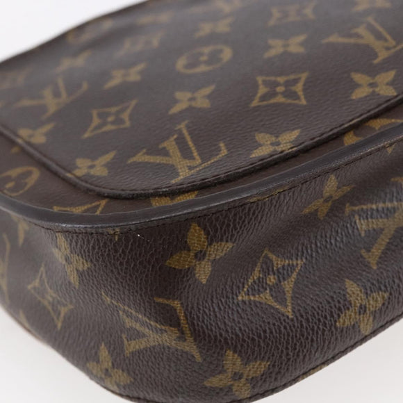LOUIS VUITTON Monogram Monogram Saint Cloud GM Shoulder Bag M51242 Auth 146171