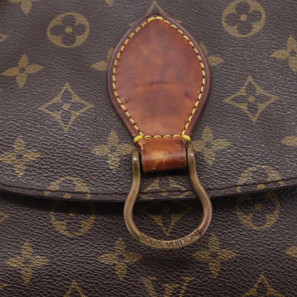 LOUIS VUITTON Monogram Monogram Saint Cloud GM Shoulder Bag M51242 Auth 146171