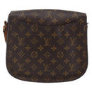 LOUIS VUITTON Monogram Monogram Saint Cloud GM Shoulder Bag M51242 Auth 146171-2