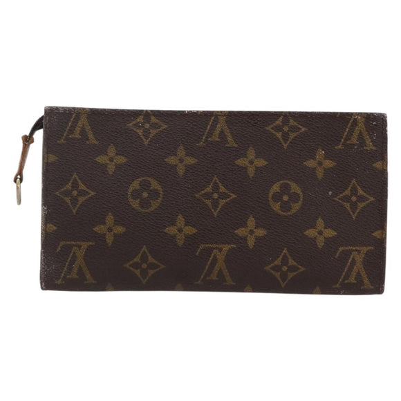 LOUIS VUITTON Monogram Bucket GM Accessory Pouch LV Auth 146173
