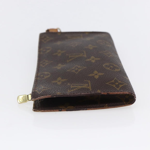 LOUIS VUITTON Monogram Bucket GM Accessory Pouch LV Auth 146173