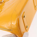 LOUIS VUITTON Monogram Vernis Alma BB Bag 2way Jone Passion M91697 Auth 146200-12