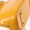 LOUIS VUITTON Monogram Vernis Alma BB Bag 2way Jone Passion M91697 Auth 146200-14