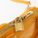LOUIS VUITTON Monogram Vernis Alma BB Bag 2way Jone Passion M91697 Auth 146200-16