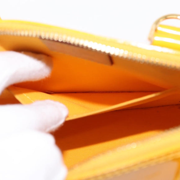 LOUIS VUITTON Monogram Vernis Alma BB Bag 2way Jone Passion M91697 Auth 146200