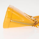 LOUIS VUITTON Monogram Vernis Alma BB Bag 2way Jone Passion M91697 Auth 146200-4