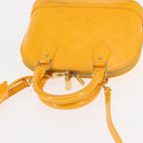 LOUIS VUITTON Monogram Vernis Alma BB Bag 2way Jone Passion M91697 Auth 146200-6
