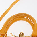 LOUIS VUITTON Monogram Vernis Alma BB Bag 2way Jone Passion M91697 Auth 146200-8