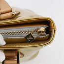 LOUIS VUITTON Monogram Vernis Houston Hand Bag Gris M91053 LV Auth 146208-10