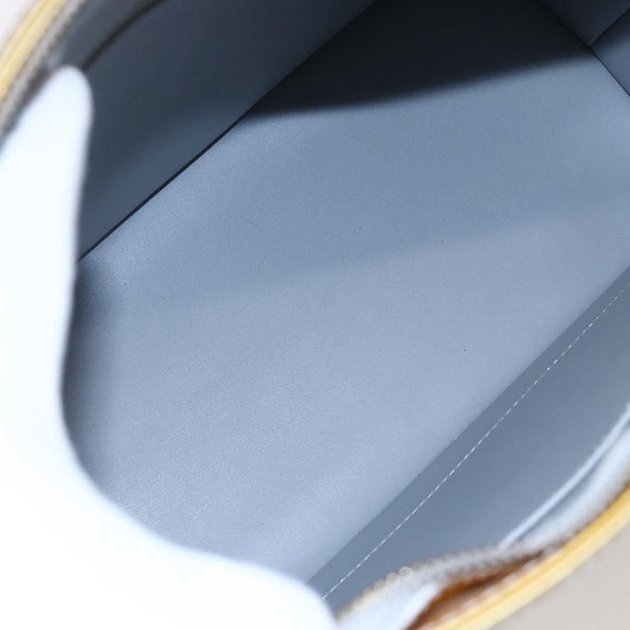 LOUIS VUITTON Monogram Vernis Houston Hand Bag Gris M91053 LV Auth 146208