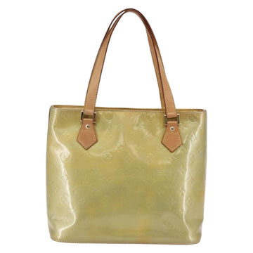 LOUIS VUITTON Monogram Vernis Houston Hand Bag Gris M91053 LV Auth 146208 - 0