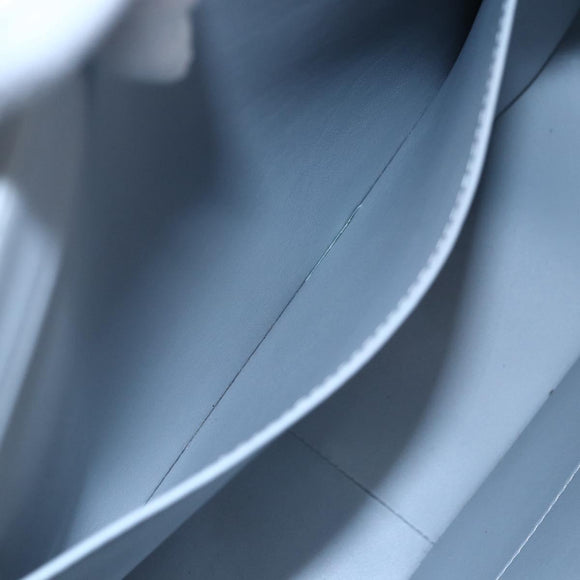 LOUIS VUITTON Monogram Vernis Columbus Tote Bag Gris M91028 LV Auth 146210