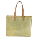 LOUIS VUITTON Monogram Vernis Columbus Tote Bag Gris M91028 LV Auth 146210-2