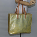 LOUIS VUITTON Monogram Vernis Columbus Tote Bag Gris M91028 LV Auth 146210-22