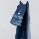 LOUIS VUITTON Epi Trousse Crete Pouch Blue M48405 LV Auth 146213-8