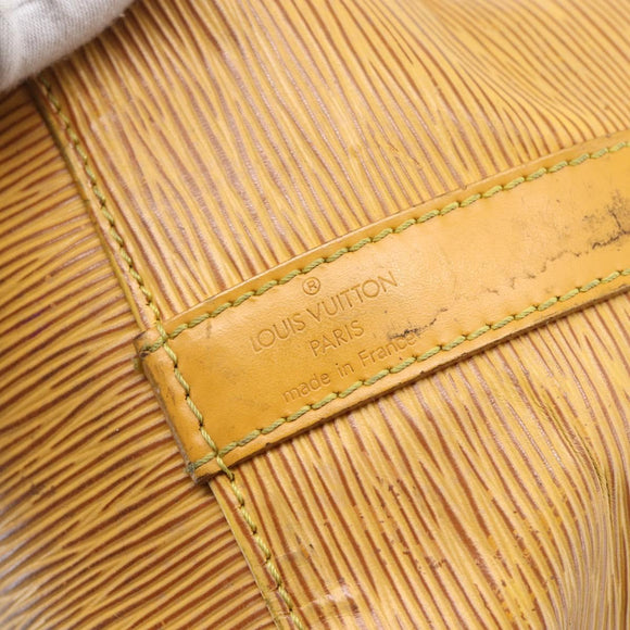 LOUIS VUITTON Epi Petit Noe Shoulder Bag Yellow M44109 LV Auth 146214