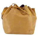 LOUIS VUITTON Epi Petit Noe Shoulder Bag Yellow M44109 LV Auth 146214-13