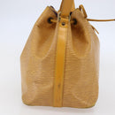 LOUIS VUITTON Epi Petit Noe Shoulder Bag Yellow M44109 LV Auth 146214-3