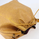 LOUIS VUITTON Epi Petit Noe Shoulder Bag Yellow M44109 LV Auth 146214-6