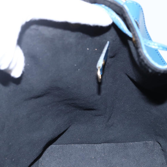 LOUIS VUITTON Epi Petit Noe Shoulder Bag Blue M44105 LV Auth 146215