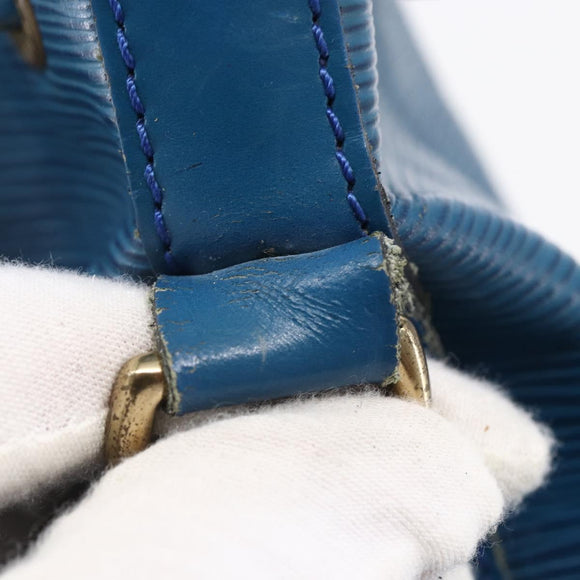 LOUIS VUITTON Epi Petit Noe Shoulder Bag Blue M44105 LV Auth 146215