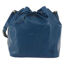 LOUIS VUITTON Epi Petit Noe Shoulder Bag Blue M44105 LV Auth 146215-13
