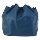 LOUIS VUITTON Epi Petit Noe Shoulder Bag Blue M44105 LV Auth 146215-2