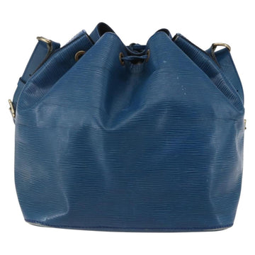 LOUIS VUITTON Epi Petit Noe Shoulder Bag Blue M44105 LV Auth 146215 - 0