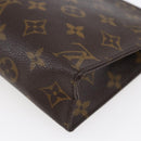 LOUIS VUITTON Monogram Poche Toilette 19 Pouch M47544 LV Auth 146227-15
