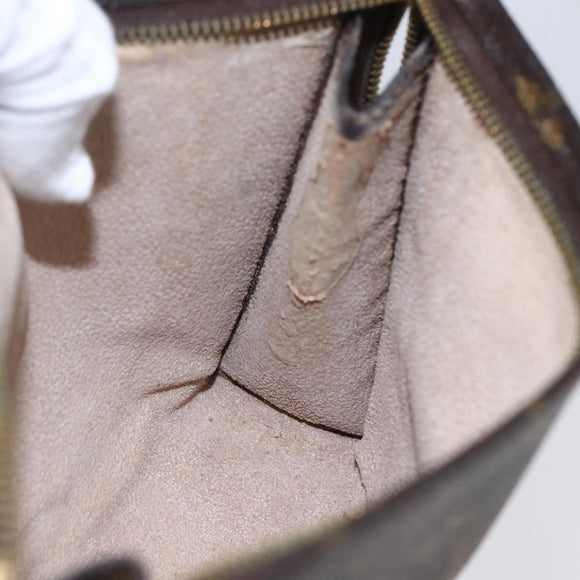 LOUIS VUITTON Monogram Poche Toilette 19 Pouch M47544 LV Auth 146227