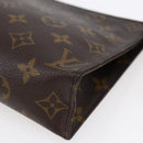 LOUIS VUITTON Monogram Poche Toilette 19 Pouch M47544 LV Auth 146227-7